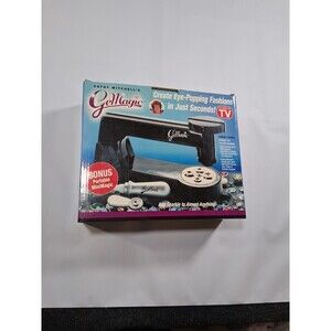 GEMAGIC BEDAZZLER Cathy Mitchells Stud Setting Machine System Tool w/Rhinestones